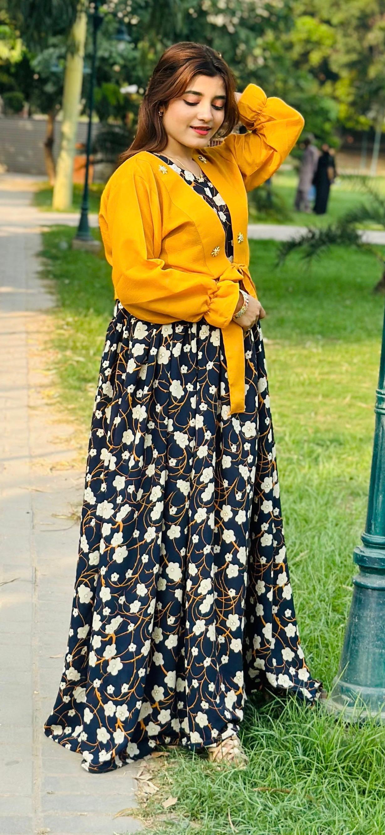 Grip Georgette Dress